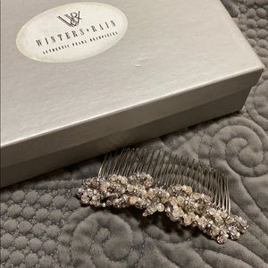 COPY - Winters and Rain Pearl & Swarovski Crystal tiara